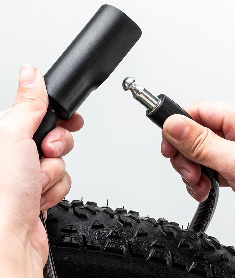 Lucchetto per bicicletta portatile